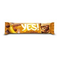 Nestlé Yes Barretta con Arachidi Noci di Pecan Banana e Cioccolato