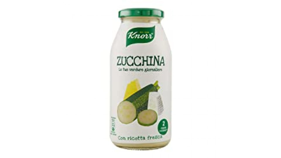 Knorr Vellutata in Vetro Zucchine con Ricotta Fresca