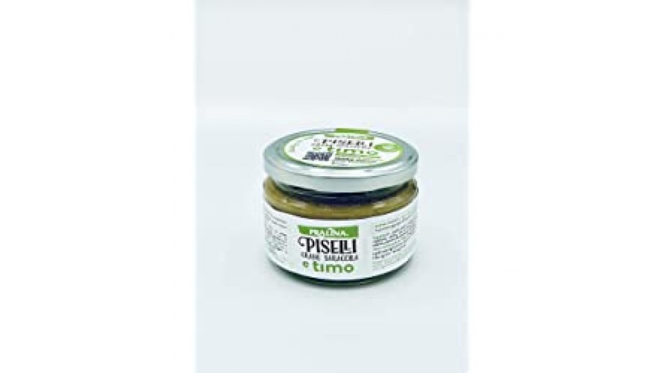 Pralina Zuppa di Piselli, Grano Saragolla e Timo