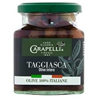 Carapelli Olive Taggiasca 100% Italiane Intere in Salamoia