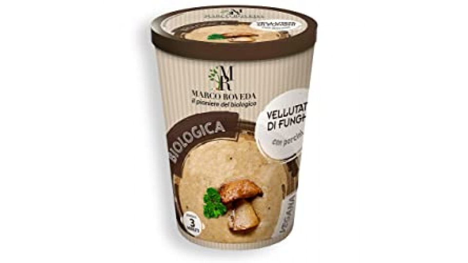 Marco Roveda il Pioniere del Biologico Vellutata di Funghi con Porcini