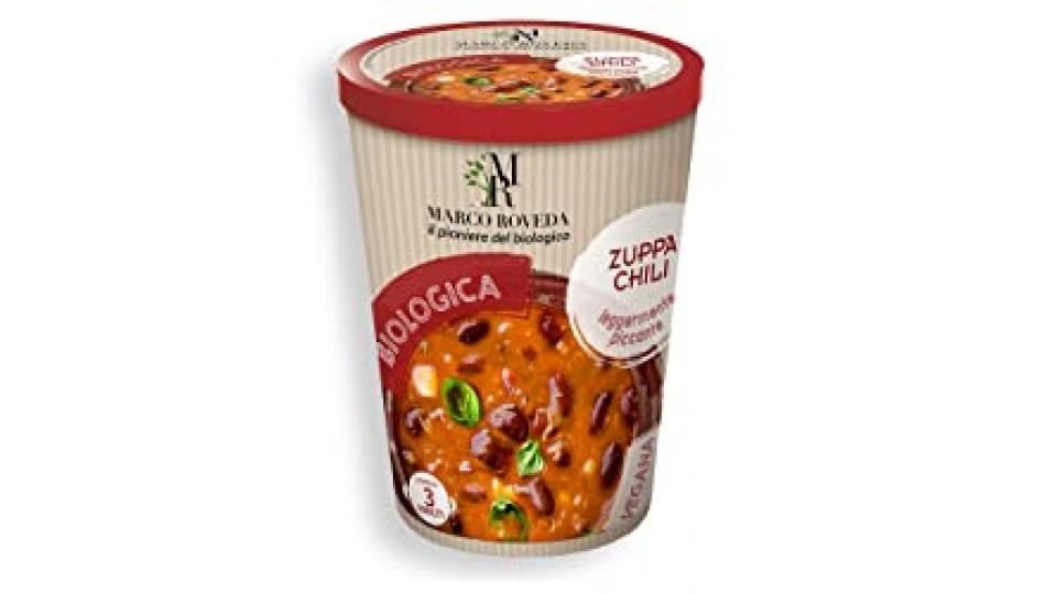 Marco Roveda il Pioniere del Biologico Zuppa Chili Leggermente Piccante