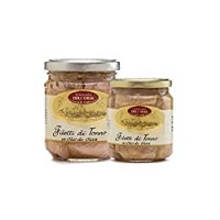 A.D. 1340 Tonnara dell'Orsa Filetti di Tonno Pinna Gialla Qualità Superiore in Olio di Oliva Tonnara dell'Orsa Vasetto