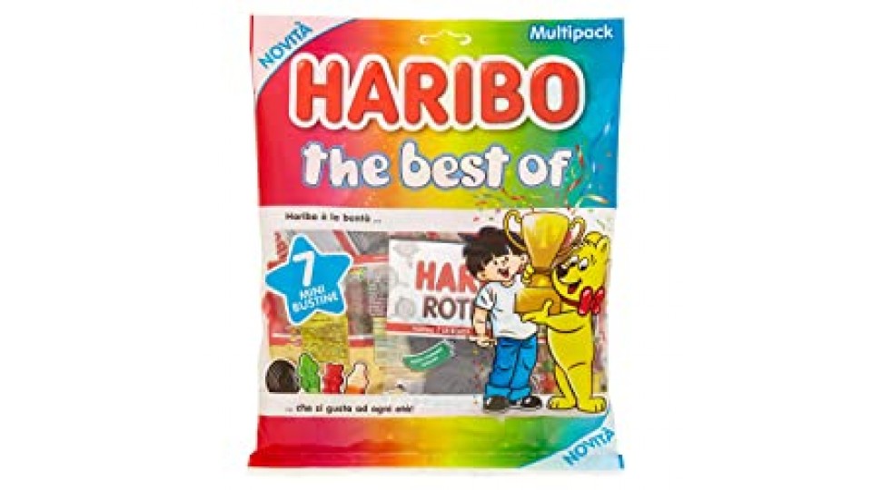 HARIBO The Best Of Caramelle Morbide E Gommose Al Gusto Frutta E Liquirizia