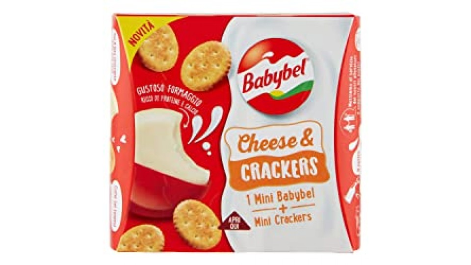 Babybel - BABYBEL CHEESE&CRACKERS - 80