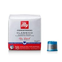 illy Capsule Caffè Iperespresso Tostato Classico Lungo, 6 Confezioni da 18 Capsule, Totale