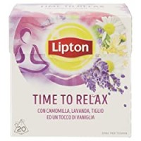 Lippton - Tisana Time To Relax 20 Filtri - 30 Gr