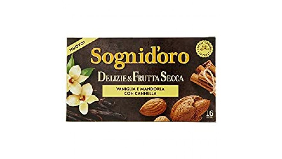 Sogni Doro Tisana DelizieFrutta Secca Vaniglia, Mandorla e Cannella