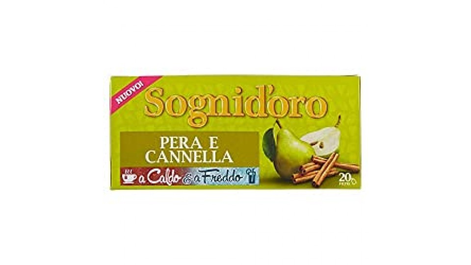 Sogni Doro Tisana Pera e Cannella CaldoFreddo