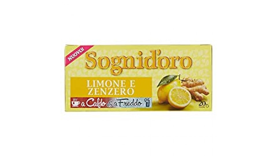Sogni Doro Tisana Limone e Zenzero CaldoFreddo