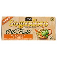 Sogni Doro Tisana OrtiFrutti Mela Carota e Zenzero