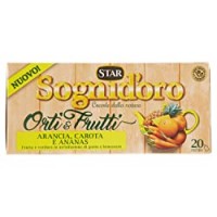 Sogni Doro Tisana OrtiFrutti Arancia Carota e Ananas