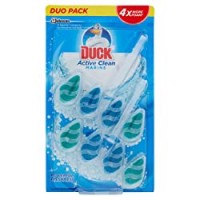 DUCK Active Clean Tavoletta Igienizzante WC, Profumo Marine, Confezione da