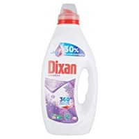 Dixan Liquido Lavanda Pulito Profondo, Detersivo lavatrice liquido contro le macchie ostinate, Detersivo liquido in formato da 27 lavaggi, 1,350 l