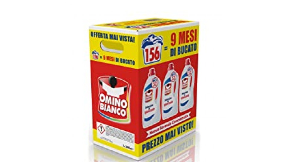 Omino Bianco - Igienizzante - 156 Lavaggi