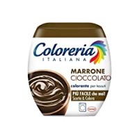 Coloreria Italiana Grey Colorante Tessuti e Vestiti in Lavatrice, Marrone Cioccolato