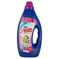 Bio Presto Color Detersivo Lavatrice Liquido Capi Colorati, Contro ogni Macchia, 27 Lavaggi, 1 x 1.350 l