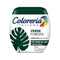 Coloreria Italiana Grey Colorante Tessuti e Vestiti in Lavatrice, Verde Foresta