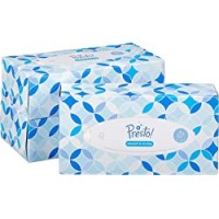 Marchio Amazon - Presto! Fazzoletti a 4 veli - Confezione da 12 (12 x 100 Fazzoletti)