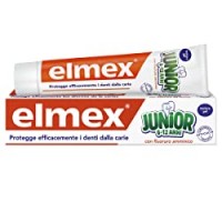 Elmex - Dentifricio Junior 6-12 Anni - Dentifricio Per Bambini Con Fluoruro Amminico - Protegge Efficacemente I Denti Dei Bimbi Dalla Carie - Anticarie - 0% Coloranti