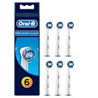 Oral-B Precision Clean Testine di Ricambio per Spazzolino Elettrico Ricaricabile, 6 Pezzi, Versione Vecchia