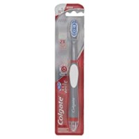 Colgate Spazzolino a Batteria Sonic Power Platinum, Doppia Azione Sbiancante