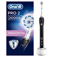 Oral B Pro 2 2000S SENSI UltraThin, Spazzolino Elettrico Ricaricabile