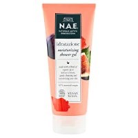 N.A.E. Docciaschiuma Idratazione, Bagnoschiuma con Estratti di Fico e Ibisco Biologici, Formula Vegana