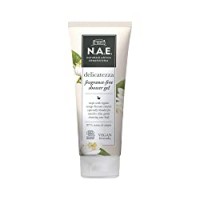 N.A.E. Docciaschiuma Delicatezza, Bagnoschiuma con Estratti di Fiori d'Arancio Biologico, Formula Vegana