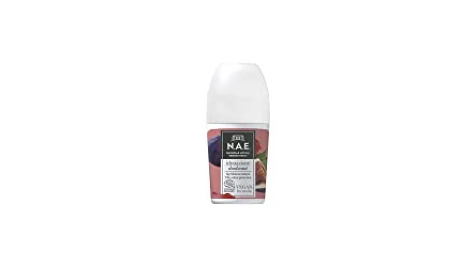 N.A.E. Deodorante Idratazione, con Estratti di Fico e Ibisco Biologici, Formula Vegana