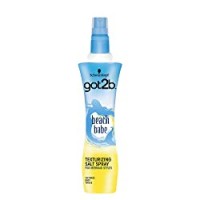 Got2B Beach Babe Spray Salino Texturizzante, Effetto Capelli da Spiaggia, Crea Onde Naturali, Formato