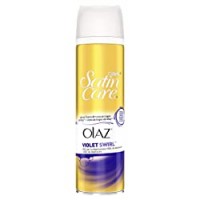 Gillette Satin Care & Olaz Gel Depilatorio da Donna Violet Swirl