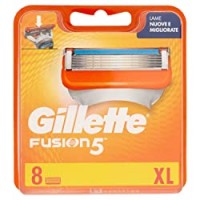Gillette Lamette Di Ricambio Per Rasoio Da Uomo Con 5 Lame Antiattrito Per Una Rasatura Impercettibile