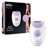 Braun Silk-épil 3 3-170 Epilatore Elettrico Viola con Cavo