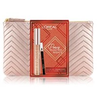 L'Oréal Paris Makeup Cofanetto Idea Regalo Donna, Mascara Volumizzante Allungante Paradise Extatic Nero e Matita Occhi Le Khol, Travel Size