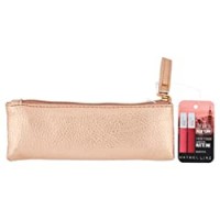 Maybelline New York One Day In New York Cofanetto Regalo Donna Lip Kit, 2 Rossetti Lunga Durata Super Stay Matte, Ink Lover 15 e Pioneer 20