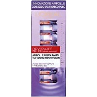 L'Oréal Paris Ampolle Rimpolpanti Revitalift Filler, Azione Antirughe, con Acido Ialuronico Puro 100% Concentrato e Vitamina B5, Trattamento Intensivo 7 Giorni