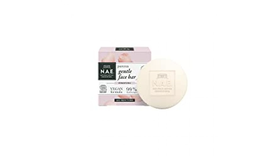 N.A.E. Saponetta Viso Purezza, Rimuove le Impurità e Purifica la Pelle, Formula Vegana