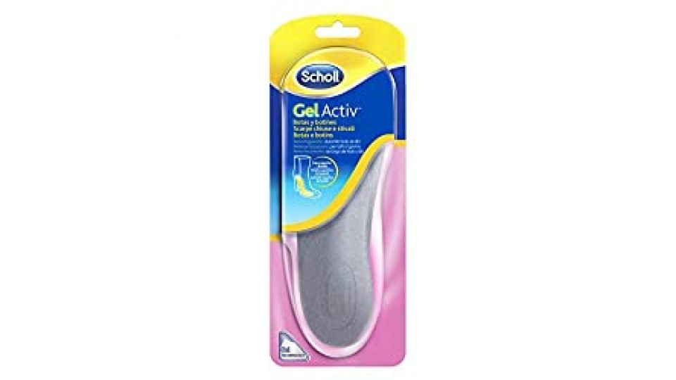 Scholl Gel Activ Solette Donna per Stivali e Scarpe Chiuse