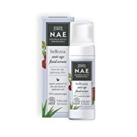 N.A.E. Siero Viso Fluido Anti-Età Bellezza, con Olio di Semi d'Uva ed Estratto di Aloe Vera Biologici e Acido Ialuronico, Formula Vegana