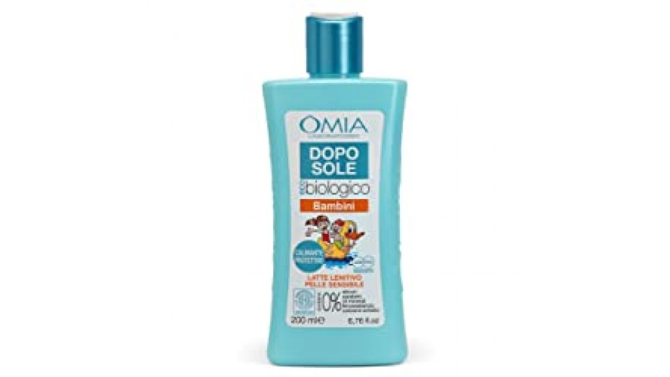Omia Doposole Latte Lenitivo Ecobio Bambini