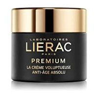 Lierac Premium la Crème Voluptueuse Crema Viso Anti Età con Acido Ialuronico, per Pelle Secca, Formato da