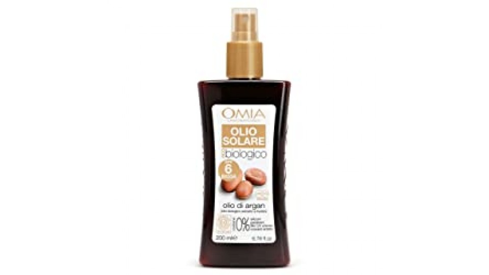 Omia Olio Solare Ecobio SPF 6-200 ml