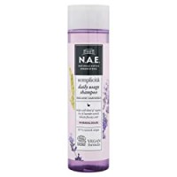 N.A.E. Shampoo Quotidiano Semplicità per Capelli Normali, con Riso e Lavanda Biologici, Formula Vegana