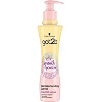Got2B Smooth'n Chic Lozione Anti Crespo per Capelli, Effetto Lisciante e Modellante, Protegge dal Calore dello Styling, Formato