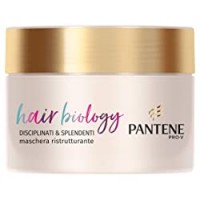 Pantene Pro-V Maschera Capelli Hair Biology Disciplinati&Splendenti, per Capelli Crespi, Secchi, Colorati