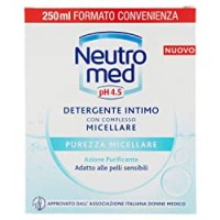 Neutromed Detergente Intimo Purezza Micellare, con Complesso Micellare, Azione Purificante, pH 4.5