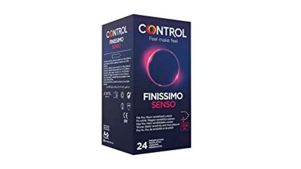 CONTROL Senso, 24 Profilattici Sottili, 0.06mm