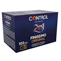CONTROL 2 In 1 Finissimo, 100Pz Di Preservativi + 100Pz Di Lubrificanti