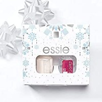 Essie Cofanetto Idea Regalo Donna, Kit Manicure dal Risultato Professionale, Colore Effetto Semipermanente e Top Coat, Ballet Slippers e Good to Go